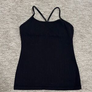 Size 6 Lululemon Spaghetti Strap tank workout Top